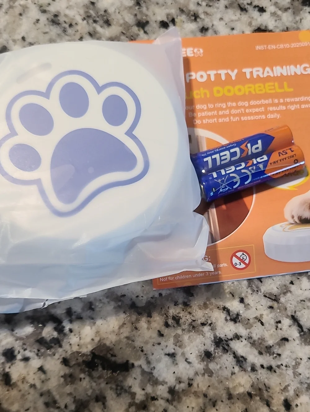 Dog Potty Training Touch Doorbell